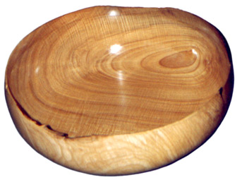 hand-turned bowl