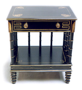 painted maple regency table
